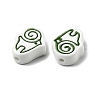 Handmade Porcelain Beads PORC-Z004-01B-2