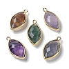 Natural Fluorite Pendants G-B009-01G-03-1