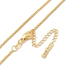 Brass Box Chain Necklace Making NJEW-B119-07G-1