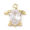 Brass Micro Pave Cubic Zirconia Pendant KK-H450-01B-A-1