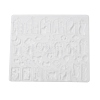 Cat Shape Theme DIY Pendant Silicone Molds DIY-F161-01C-3