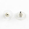 304 Stainless Steel Bullet Clutch Earring Backs STAS-Q189-02-1
