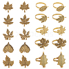 20Pcs 10 Styles Iron Napkin Rings DIY-GO0002-94-1