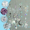 DIY Crystal Glass Sun Catcher Pendant Kits PW-WG7A1D5-01-2