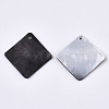 Natural Black Lip Shell Pendants SHEL-N026-64C-01-2