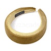 Flocking Cloth Sponge Thick Hairbands OHAR-O018-04A-2