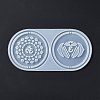 Meditation Yoga Pendants Cup Mat Silicone Molds DIY-B056-02A-4