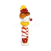 Handmade Lampwork Clown Display Decorations LAMP-Q005-12F-2