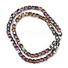 Electorplated Glass Beads EGLA-E006-1C-7