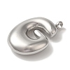 Non-Tarnish 304 Stainless Steel Pendants STAS-M017-08P-07-2
