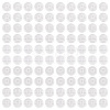 100Pcs 5 Styles Transparent Acrylic Beads OACR-TA0003-48C-3
