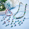 ARRICRAFT Imitation Cracked Jade Glass Beads GLAA-AR0001-36-4
