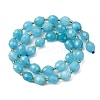 Natural White Jade Beads Strands G-D305-B01-01B-4