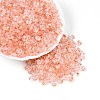 Baking Paint Transparent Glass Beads DGLA-T004-07I-3