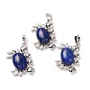 Natural Lapis Lazuli Pendants G-D469-01P-15-1