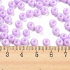 Imitation Jade Glass Seed Beads SEED-Z001-A-B05-4