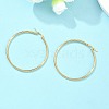 304 Stainless Steel Hoop Earrings X-EJEW-N0016-11G-H-5
