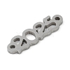 Non-Tarnish 304 Stainless Steel Connector Charms STAS-L279-019P-2