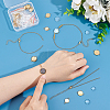Unicraftale DIY Blank Dome Bracelet Making Kit DIY-UN0003-95-4