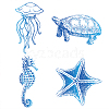 PVC Wall Static Stickers Sets DIY-WH0311-012-1