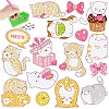 Cat Shape DIY Diamond Sticker Kits PW-WGC6E06-01-2