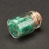 Transparent Glass Wishing Bottle Decoration DJEW-A001-01A-06-3