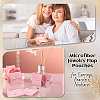 Microfiber Jewelry Flap Pouches ABAG-WH0032-121D-5