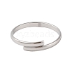 Non-Tarnish 304 Stainless Steel Plain Band Rings STAS-S125-13P-3