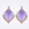 Cotton Thread Woven Pendants X1-FIND-S306-03I-2