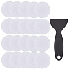 Flat Round PEVA Bathtub Non-Slip Stickers AJEW-CN0003-85A-6