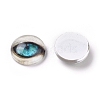 Glass Cabochons GLAA-WH0015-22D-04-1