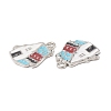 Alloy Enamel Pendants ENAM-G212-21P-3