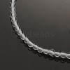 Natural Quartz Crystal Round Beads Strands G-P058-01-3