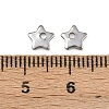 Tarnish Resistant 304 Stainless Steel Five-Pointed Star Charms Pendants STAS-Q171-03-3