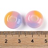 Triple Color Resin European Beads RESI-F055-06E-3