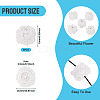 Polymer Clay with Imitation Pearl Beads CLAY-TAC0020-02A-4
