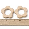 Natural Beech Wood Linking Rings WOOD-I017-10-3