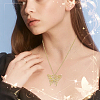 20Pcs 3 Styles Zinc Alloy Open Back Bezel Pendants FIND-SP0005-70-5