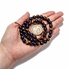 Natural Tiger Eye Beads Strands X-G-F173-14-8mm-5