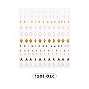 3D Nail Art Stickers Decals MRMJ-T105-01C-2