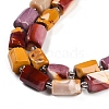 Natural Mookaite Beads Strands G-M403-B13-02-4