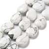 Natural Howlite Beads Strands G-P528-L16-01-1