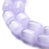 Natural Selenite Beads Strands G-F750-B-06-4