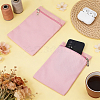 Canvas Cloth Zipper Bags ABAG-WH0077-09A-02-4