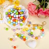 100Pcs 10 Colors Silicone Beads JX644A-5