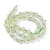 Natural Prehnite Beads Strands G-A030-B07-8mm-2