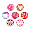 Glass Cabochons GGLA-WHC0001-06-3