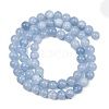 Natural Dyed White Jade Beads Strands GG-CBAEB22-B01-6mm-01-5