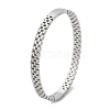 304 Stainless Steel Watch Band Bangles for Women BJEW-Z092-03P-5