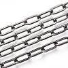 Unwelded Iron Paperclip Chains CH-S125-02F-B-1